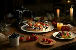 fotorrealista profissional Comida comercial fotógrafo foto