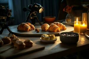 fotorrealista profissional Comida comercial fotógrafo foto