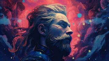 uma poster para a filme Thors cabeça foto