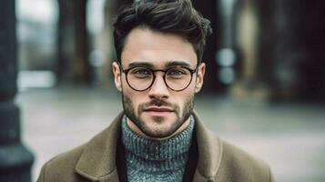 a melhor óculos para homens com a melhor lentes foto