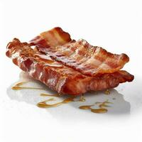 fotorrealista produtos tiro Comida fotografia bacon foto