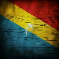 bandeira do Congo livre Estado a Alto qualidade foto