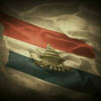 bandeira do Indonésia Alto qualidade 4k ultra foto