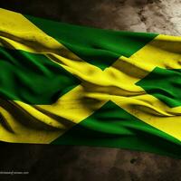 bandeira do Jamaica Alto qualidade 4k ultra foto