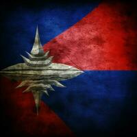 bandeira do Laos Alto qualidade 4k ultra hd foto