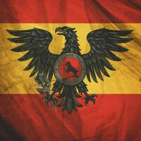 bandeira do norte alemão confederação hig foto