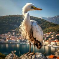 nacional pássaro do Montenegro Alto qualidade 4k ultra foto