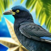 nacional pássaro do tuvalu Alto qualidade 4k ultra hd foto