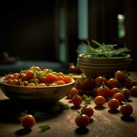 fotorrealista profissional Comida comercial fotografia foto