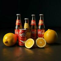 produtos tiros do Coca Cola laranja baunilha Alto q foto