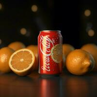 produtos tiros do Coca Cola laranja Alto qualidade 4 foto