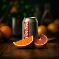 produtos tiros do dieta Coca com picante sangue orangotango foto