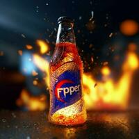 produtos tiros do Pepsi fogo Alto qualidade 4k ultra foto