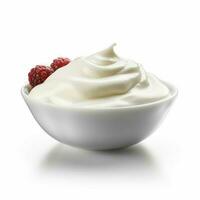 produtos tiros do foto do iogurte com não backgrou