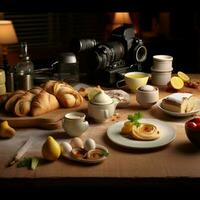 produtos tiros do fotorrealista profissional Comida foto