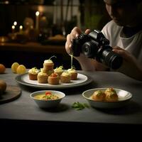 produtos tiros do fotorrealista profissional Comida foto