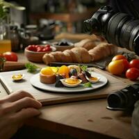 produtos tiros do fotorrealista profissional Comida foto