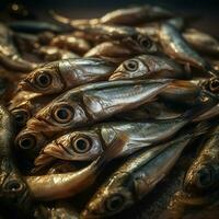 anchovas Alto qualidade 4k hdr foto