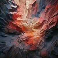 fragmentado texturas dançando dentro imprevisível formações foto