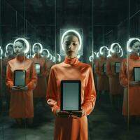 virtual espelhos explorar identidade e autopercepção dentro º foto