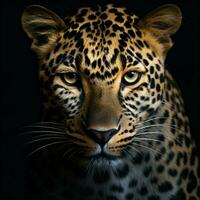 leopardo fundo hd foto