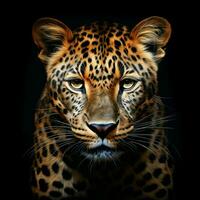 leopardo fundo hd foto