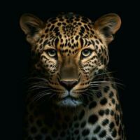 leopardo fundo hd foto