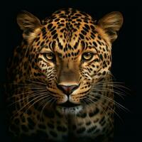 leopardo fundo hd foto