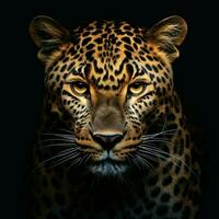 leopardo fundo hd foto