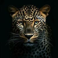 leopardo fundo hd foto