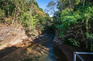 panorama Visão do wang sila lang desfiladeiro às pua distrito nan.nan é uma rural província dentro norte Tailândia limítrofe Laos foto