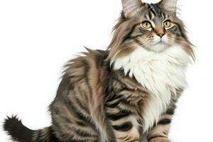 foto do maine coon gato. ai generativo pró foto