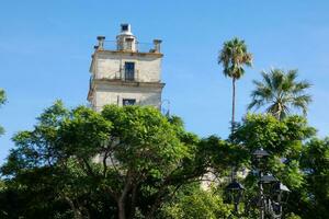 Jerez de la fronteira, uma pequeno e lindo cidade muito fechar para a cidade do cadiz dentro a região do Andaluzia dentro a sul do Espanha. foto