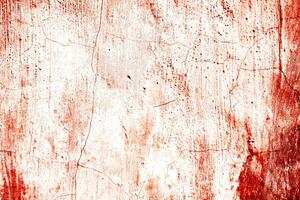 Sombrio vermelho sangue em velho parede para dia das Bruxas conceito foto