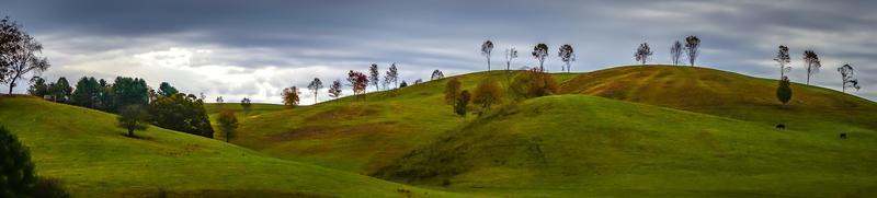 paisagem pitoresca de outono no oeste da Virgínia foto