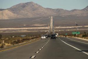 rodovia que leva a Las Vegas foto