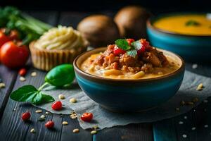 a melhor alimentos para comer para peso perda. gerado por IA foto