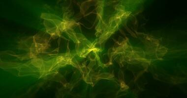 abstrato verde energia mágico ondas brilhando fundo foto