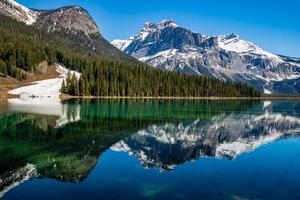 Parque Nacional Esmeralda Lago Yoho Britânico Columbia Canadá