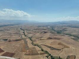 Fazenda Campos fundo textura 4 k aéreo Visão 4k Peru Antalya foto