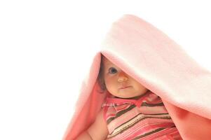 cobertor de bebê isolado foto