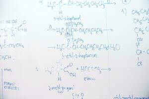 estrutura química da molécula no javali foto