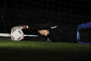 goleiro de futebol foto