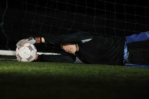 goleiro de futebol foto