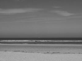 verão Tempo em langoog ilha foto