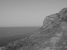 ilha de helgoland no mar do norte foto