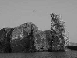 a alemão ilha do helgolândia foto