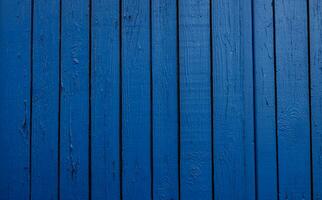 textura de madeira azul foto