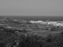 Gozo ilha dentro a Mediterrâneo mar foto