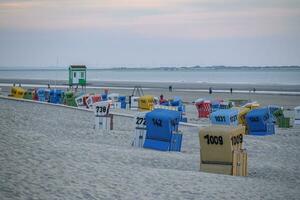 ilha langeoog na alemanha foto